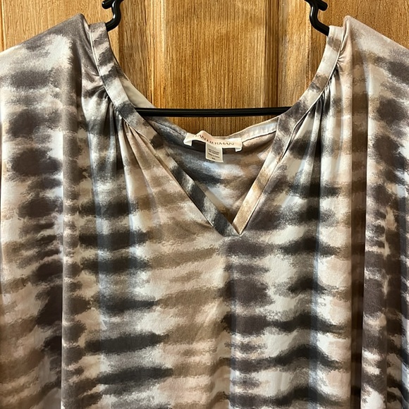 Tie Dyed Patterned Nightgown - Picture 4 of 5